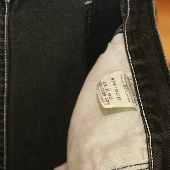 Vintage Rustler Men's Jean Pants Short Leg Denim 42 - Picture 5 of 5